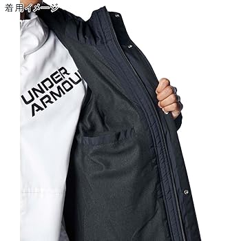 UNDER ARMOUR UAチーム ベンチコート M ブラック アンダーアーマー公式】 UAチーム ベンチコート（ライフスタイル